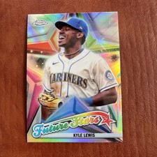 2022 Topps Chrome Future Stars Refractor #FS-14 Kyle Lewis Card 