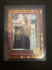 2025 PANINI Donruss WNBA Sophie Cunningham FEVER ORANGE HOLO LASER SP Card /199