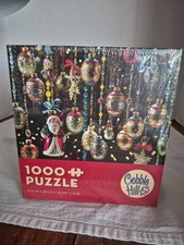Cobble Hill 1000 PC Christmas Ornaments Jigsaw Puzzle NEW Sealed