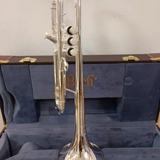 Trumpet 37 Silver Plated Bb LT180S-37 Brass Musical Instrument with Mouthpiece