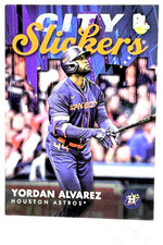 YORDAN ALVAREZ 2023 TOPPS BIG LEAGUE CITY SLICKERS #CS10 HOUSTON ASTROS NM