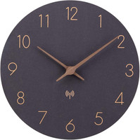 Mdf Holz Funkuhr Wanduhr Ohne TickgeräUsche Lautlos 30Cm Quarz Batterie
