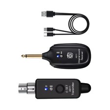 2.4GHz Wireless Microphone Adapter XLR Transmitter Receiver Microphone System a