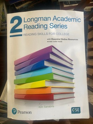 Longman Academic Reading Series 2 wit..., Sanabria, Kim