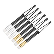 Mini Ink Blending Brushes 6Pcs for Card Making Black Series