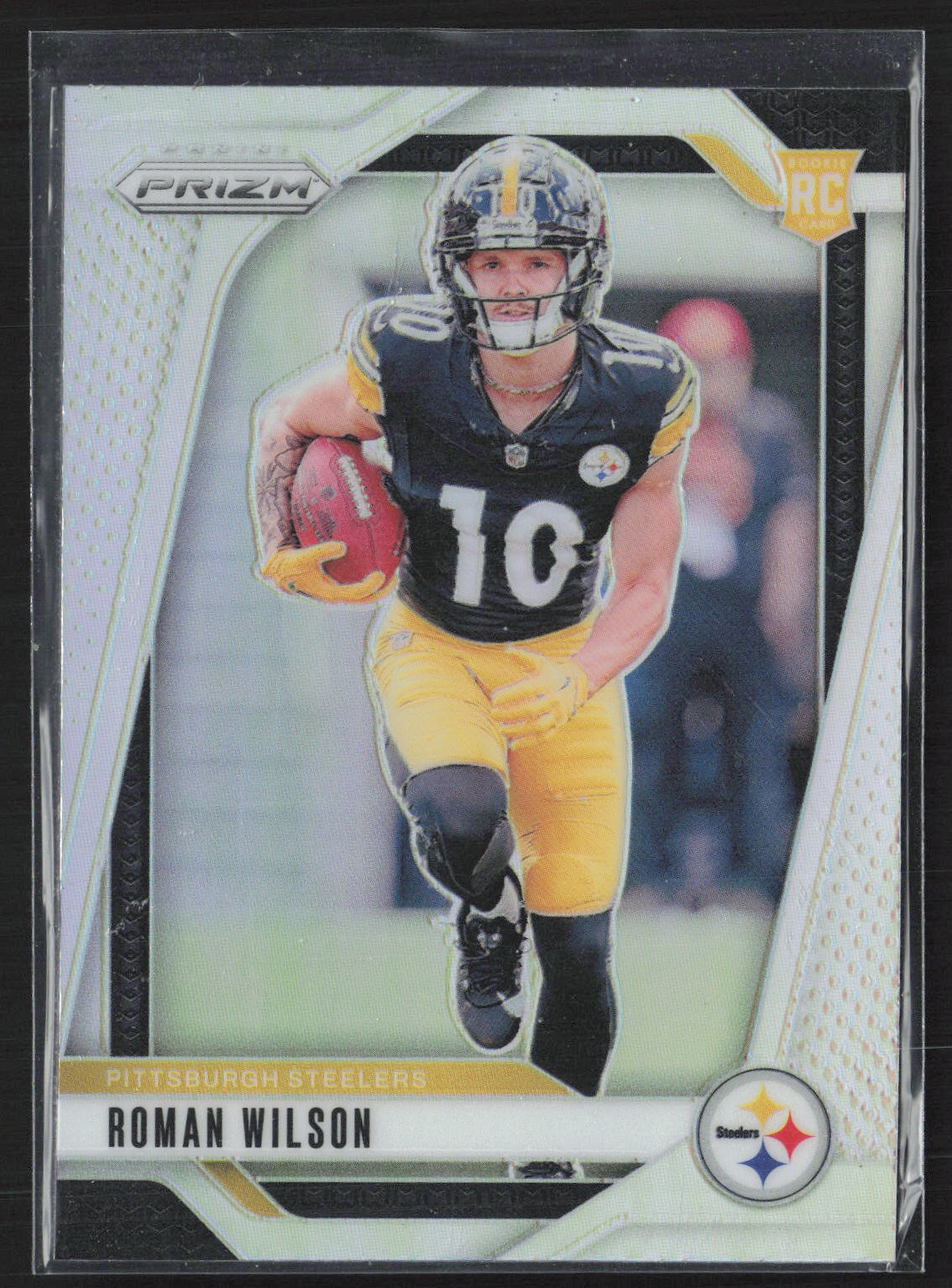 2024 Panini Prizm #384 Roman Wilson Silver ROOKIE