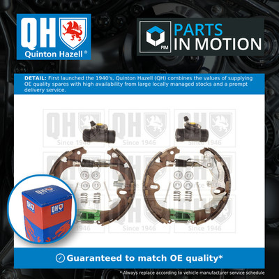 Brake Shoes Set BS825K2 Quinton Hazell Genuine Top Quality Guaranteed New