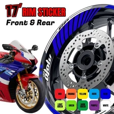 For Yamaha YZF-R1M 15-24 23 22 21 20 17 inch Wheel Rim Stickers Line GP02