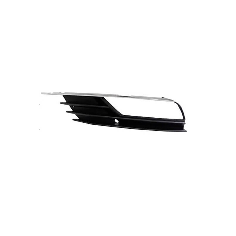 Grille avant gauche noire et chrome pour Audi A3 8V berline et cabriolet