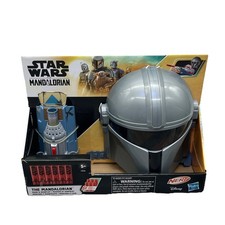 Nerf Star Wars The Mandalorian Mask  Gauntlet Blaster Combo Hasbro Disney 129 