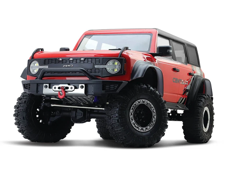 Camión sobre orugas FTX 1:10 Outback Centaur RTR Ford Bronco estilo 4x4 RC - rojo - Imagen 3 de 4