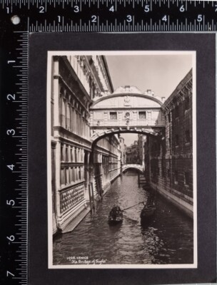 1930s Kreuzfahrt Original Foto Venice The Bridge Of Sighs - Rialto
