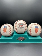Cleveland Indians McDonald's Slugger Series Baseball Set of 3 Ramirez Thome 1997