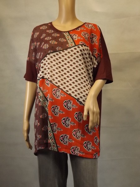 Ulla Popken ~ 42+ 42/44 ~ Bluse / Tunika / Shirt / Blusenshirt - Oversize-image