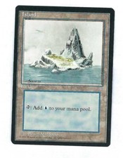 Island - Ice Age - Magic The Gathering NM/M (Never Played)