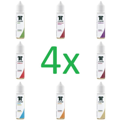 4 x Elf Liquid Aroma je 10ml für je 60ml E-Zigaretten Liquid