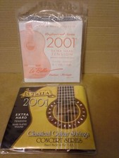 LA BELLA Concert Series Extra Hard Classical Guitar Strings. New