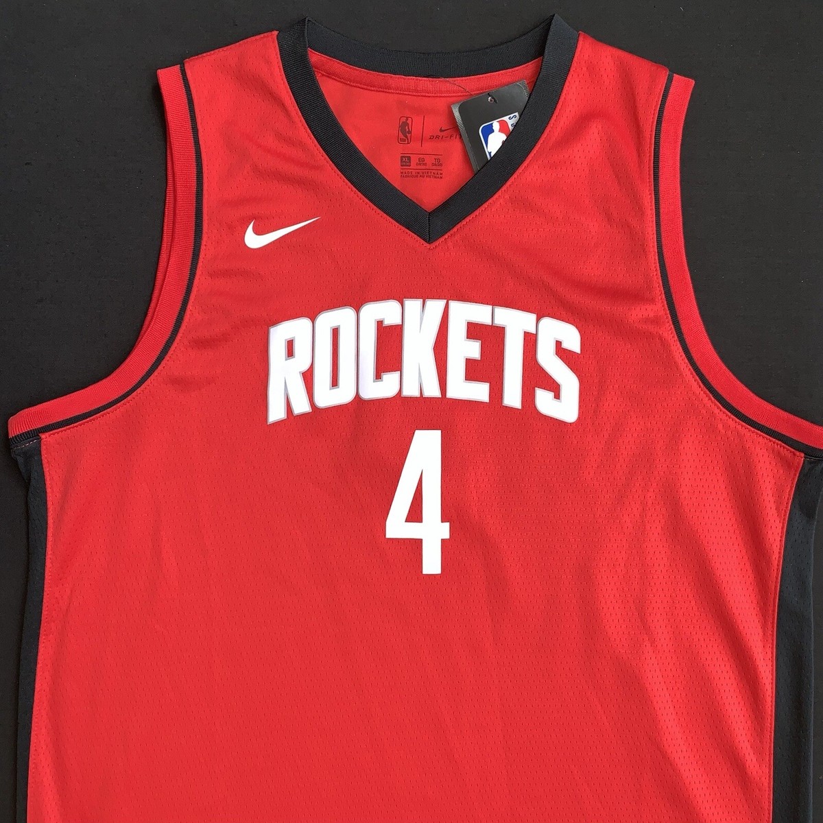NWT Nike Jalen Green Houston Rockets #4 Red Icon Swingman Jersey Youth XL  18-20 - Main Image
