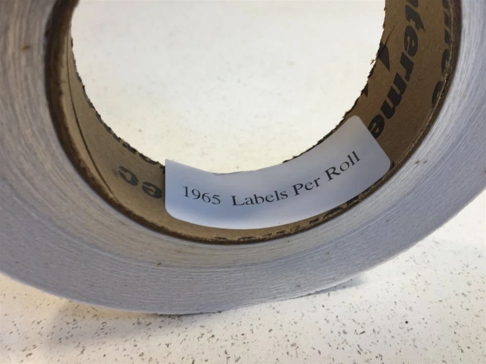 (8) Intermec 044589 Thermal Transfer Label 1965 Labels Per Roll 1" x 1.5" - Image 3 of 4
