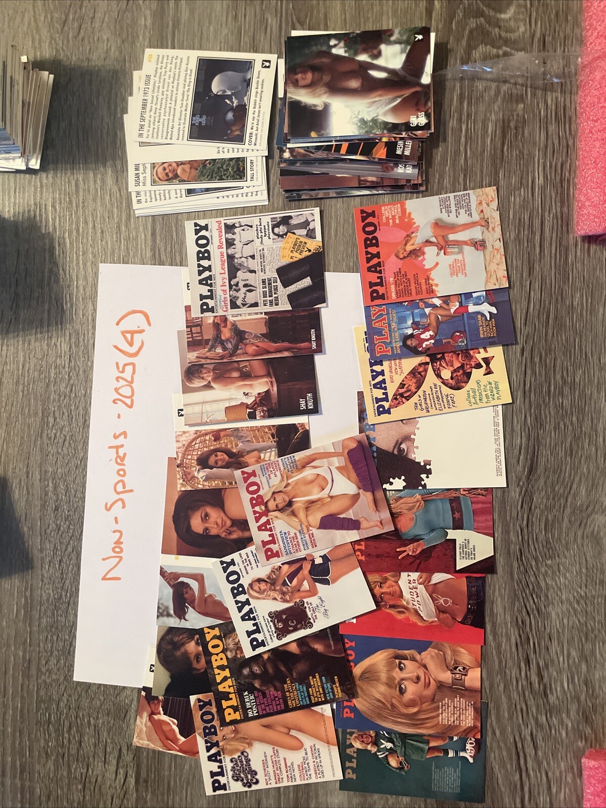 50 X PLAYBOY 1997 Trading CARD Lot , Many Great Cards Adult Nude XXX 💋