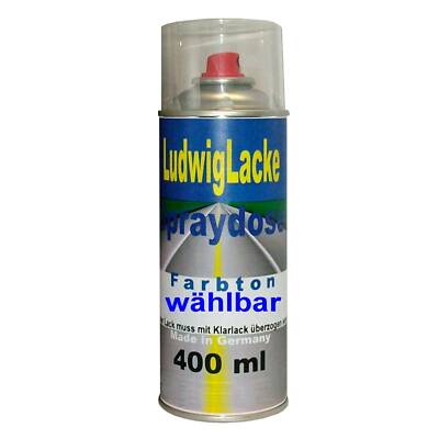 Spraydose Freie Farbwahl Autolack alle Fahrzeuge 400ml Ludwiglacke Lack