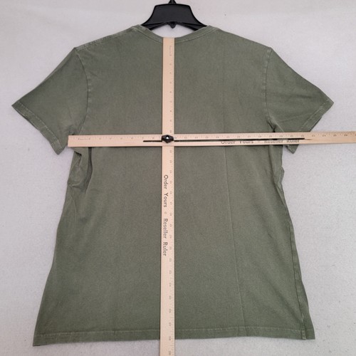 LUCKY BRAND NASHVILLE GUITARS Shirt MENS LARGE L GREEN RETRO Gibson LOGO NWT - Picture 10 of 11
