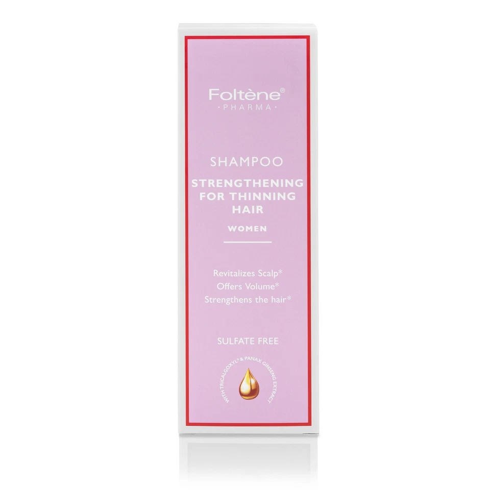 Champú fortalecedor para adelgazamiento del cabello Foltene para mujeres 6,76 fl oz Foto 3 de 4