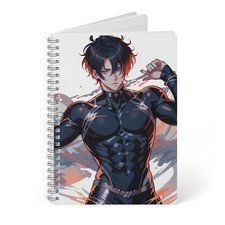 Anime inspired Softcover Notebook, A5