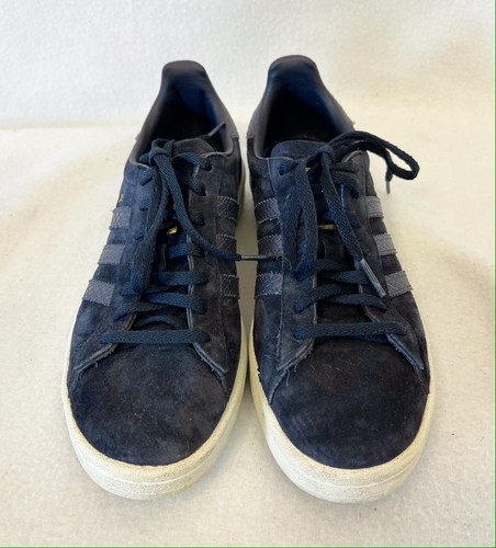 ADIDAS Navy Blue Suede \u0026 Gold Campus 