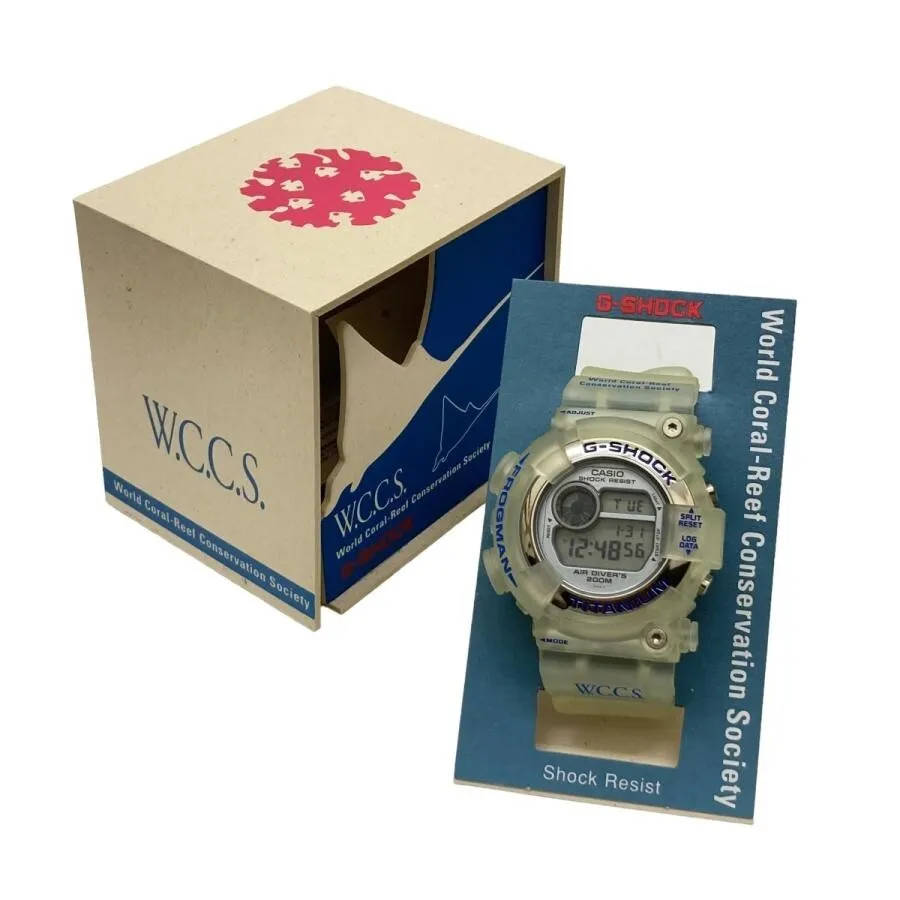 CASIO G-SHOCK W.C.C.S. FROGMAN DW-8201WC-2T Triple Manta Coral Reef  Protection