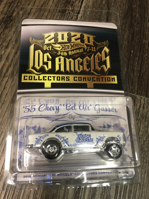 2020 Hot Wheels 34th LA Convention Dinner 55 Chevy Bel Air Gasser