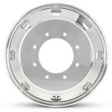 New Wheel For 2000-2003 Ford F550sd 19.5 Inch 19.5x6 Polished Aluminum Rim