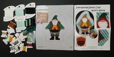 Acorn Santa by HS w/St Gd & Thread Kitted by Fireside Stitchery (DA1937)