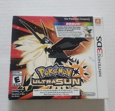 Pokemon Ultra Sun Big Box Bundle w/ Dusk Mane Necrozma Keychain (Nintendo 3DS)