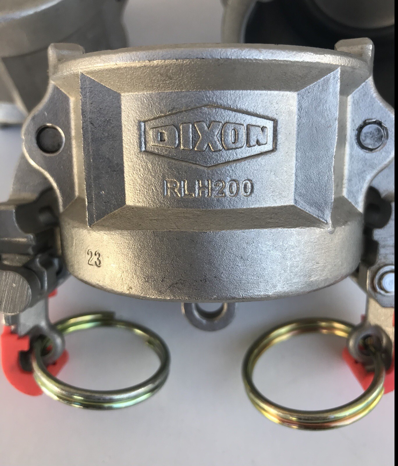 Dixon 2" 316 SS Safety EZ BossLock Ventlock Type H Cam and Groove Dust