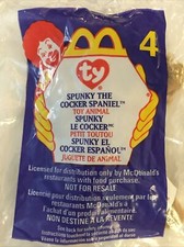   Spunky The Cocker Spaniel  McDonalds 1999 ty Teenie Beanie Baby  4