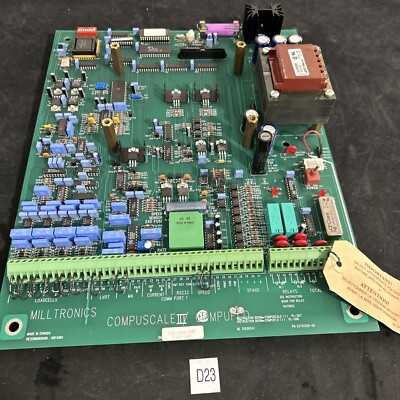 Milltronics Compuscale / Compuflo Display Driver Board 24751326-09 + Warranty