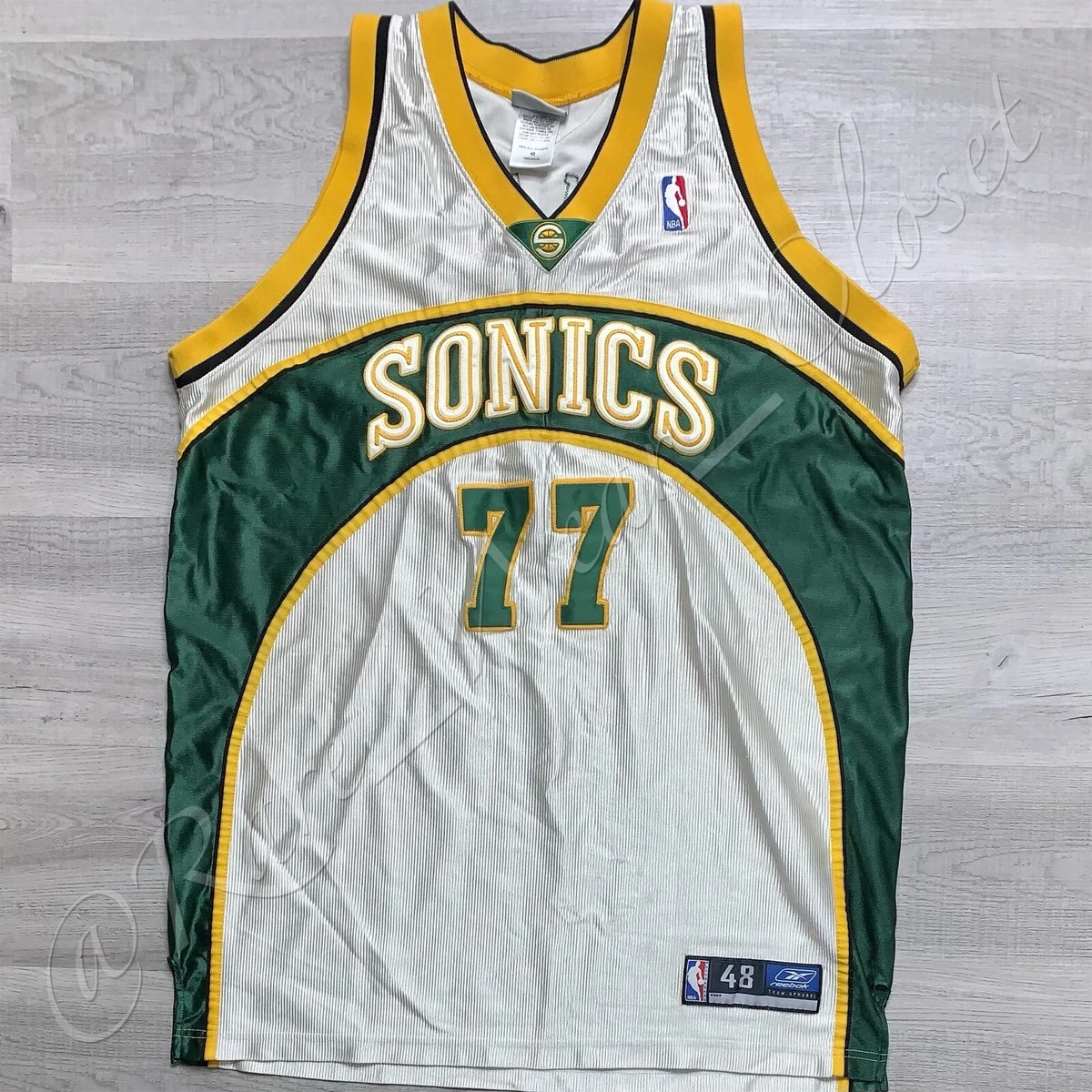 Official Seattle SuperSonics Jerseys, City Jersey, Basketball Jerseys