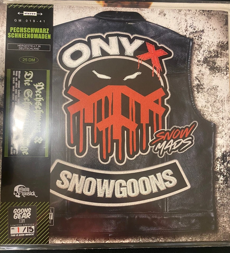 OBI 1/15 Onyx and Snowgoons SnowMads German OBI Splatter Limited Edition 1/15 Foto 2 de 4