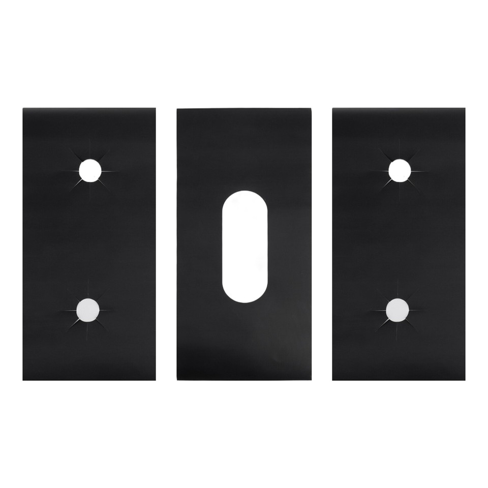 Designed for Samsung Gas Stoves 5 Hole Gas Stove Mat for Easy Cleaning