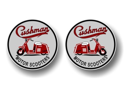 Cushman Emblems (2) CUSHMAN 4