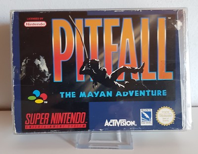 SNES Super Nintendo, PITFALL , the mayan adventure , OVP - TOP  A1969