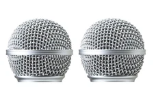 2 Pack SM58 Microphone Grille Cover for SHURE BLX288/SM58 Wireless Microphone