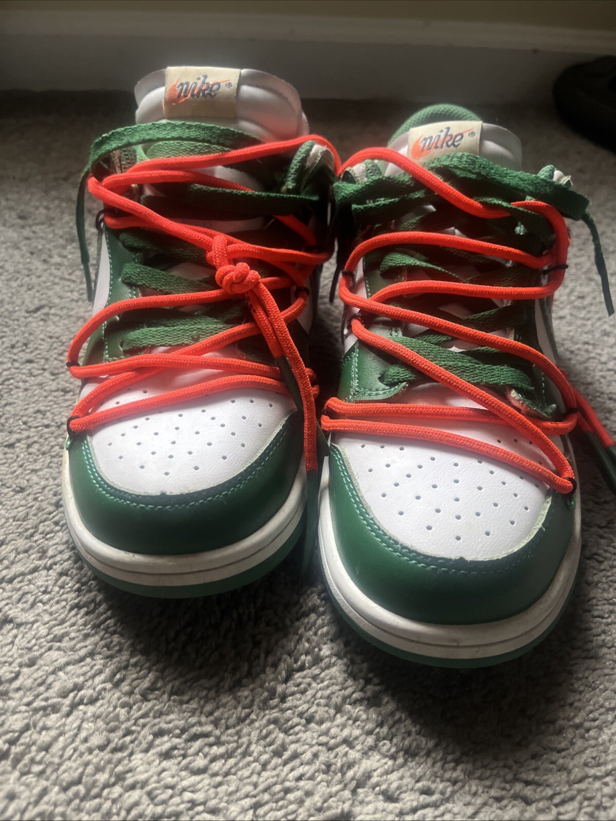 off-white pine green dunks - image 7