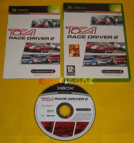 TOCA RACE DRIVER 2 Xbox Versione Ufficiale Italiana Drive 1ª Edizione - COMPLETO - Photo 1/1