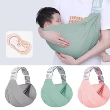 Adjustable BABY Carrier Newborn Infant Sling Wrap Cotton Safety Infant Backpacks