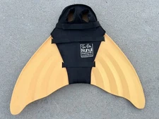 Sun Tails Nunui Monofin Mermaid Tail for Swimming Size Youth Yellow