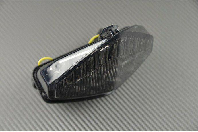 Feu arrière LED fumé pour CB600F Hornet 2011-2014 avec clignotants intégrés