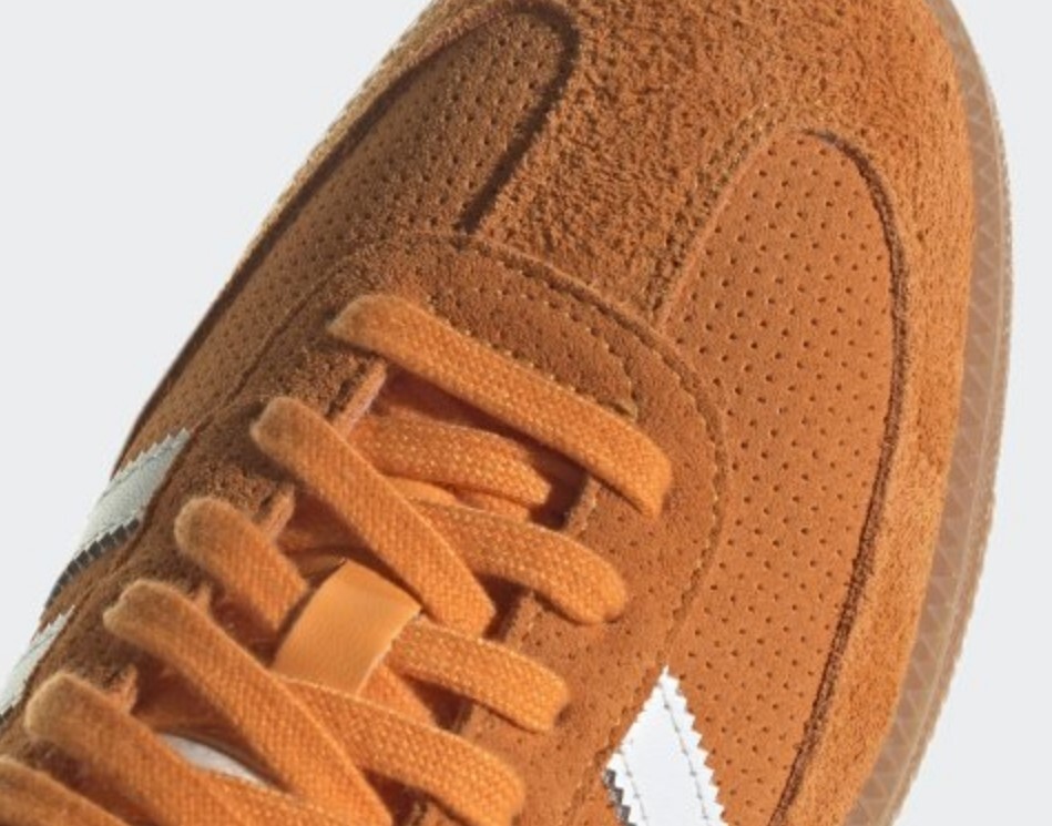 ADIDAS SAMBA OG ORANGE WHITE MEN'S SHOES HP7898 SUEDE | eBay
