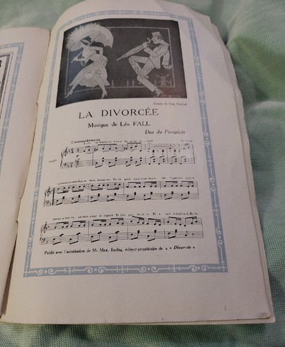 PARIS THEATRE APOLLO PLAYBILL 1912 / 1913 FABULOUS Lots of adds - Picture 17 of 23